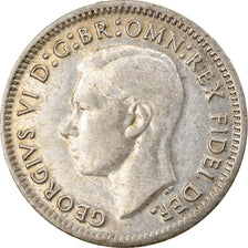 Moneta, Australia, George VI, Threepence, 1950, Melbourne, SPL-, Argento, KM:44