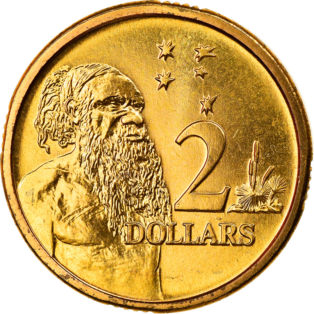 Coin, Australia, Elizabeth II, 2 Dollars, 1994, MS(63), Aluminum-Bronze, KM:101
