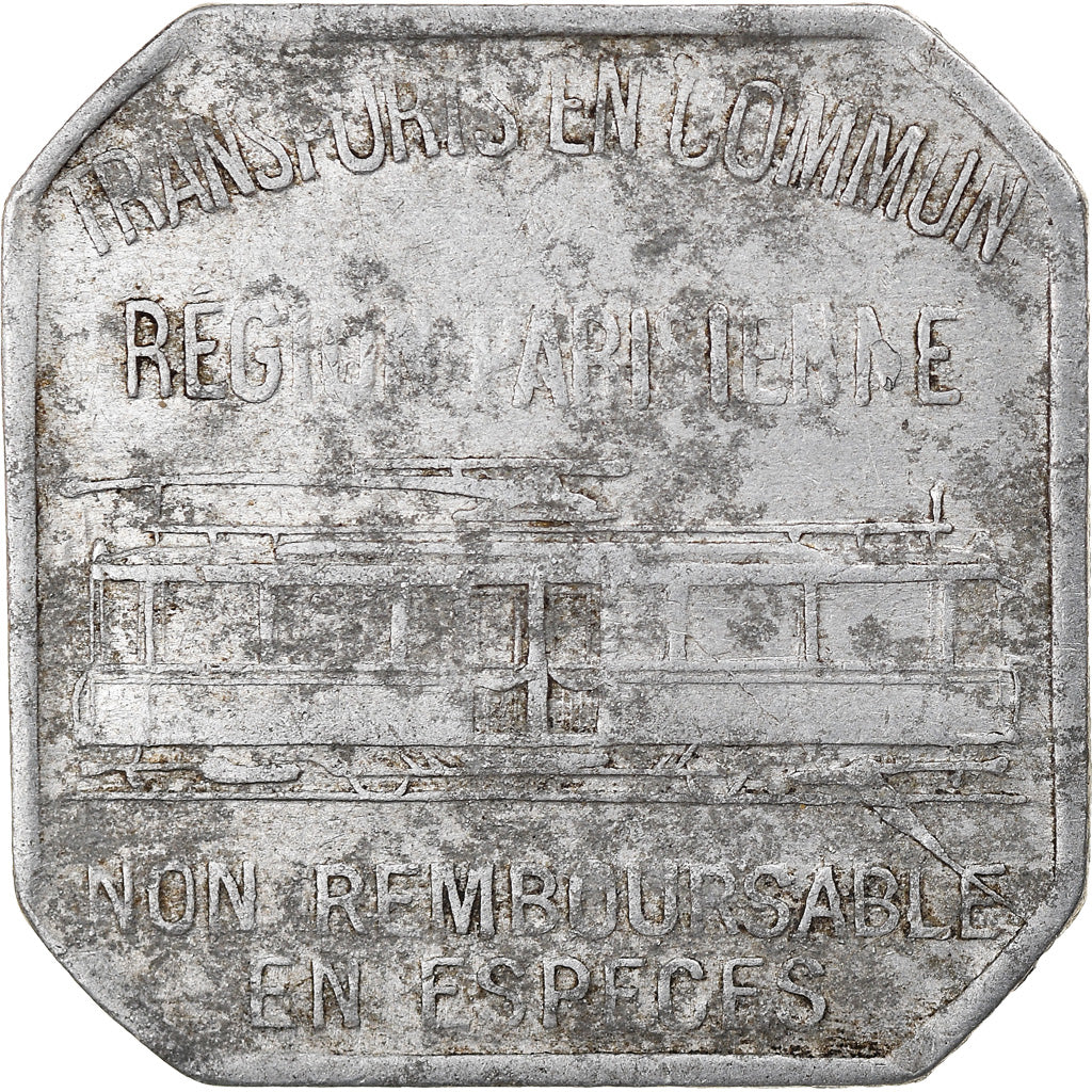 Coin, France, Paris, 25 Centimes, 1921, Monnaie de nécessité, VF(20-25)