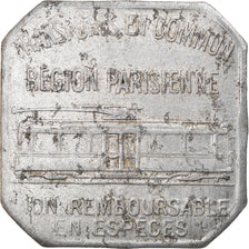 Munten, Frankrijk, Paris, 25 Centimes, 1921, Monnaie de nécessité, FR+
