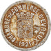 Moeda, França, 25 Centimes, 1921, Chambre de commerce d Evreux, VF(20-25)