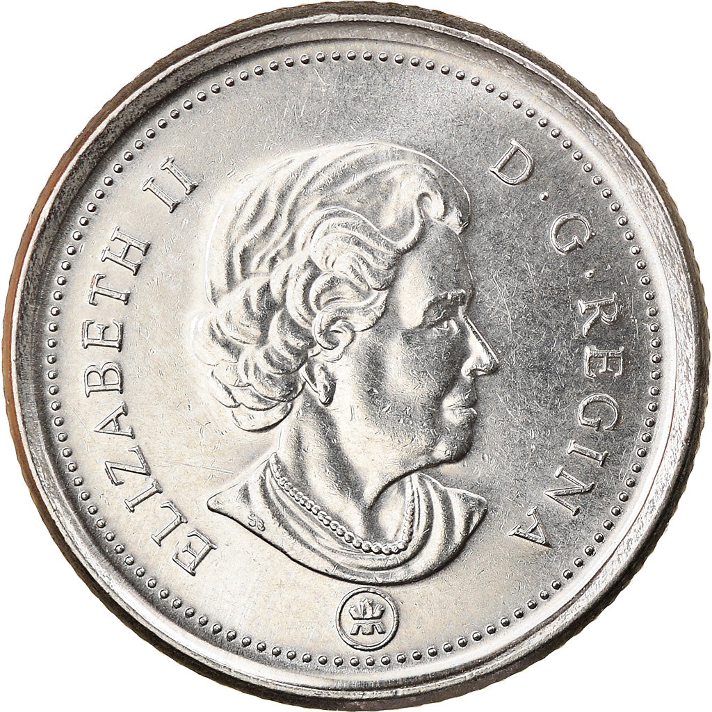 Moneta, Canada, Elizabeth II, 10 Cents, 2009, Royal Canadian Mint, Winnipeg