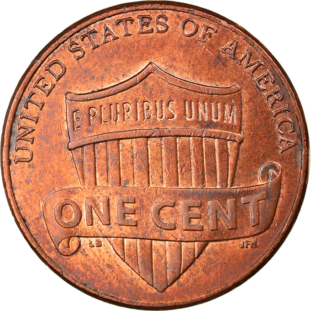 Coin, United States, Cent, 2015, Philadelphia, EF(40-45), Copper Plated Zinc