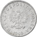 Coin, Poland, 5 Groszy, 1949, Kremnica, EF(40-45), Aluminum, KM:41a
