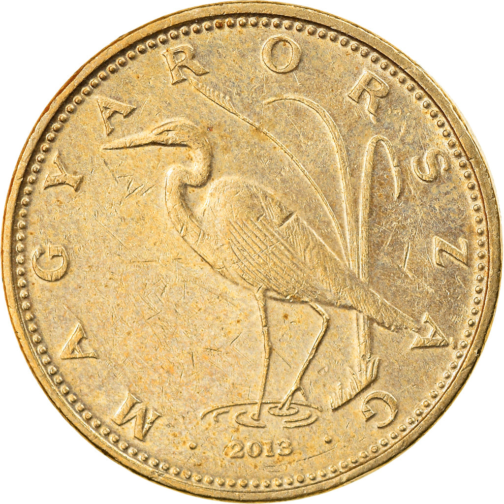 Moneta, Ungheria, 5 Forint, 2013, Budapest, BB, Nichel-ottone, KM:847