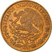 Münze, Mexiko, 5 Centavos, 1976, Mexico City, VZ, Messing, KM:427