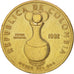 Munten, Colombia, 20 Pesos, 1982, ZF+, Aluminum-Bronze, KM:271