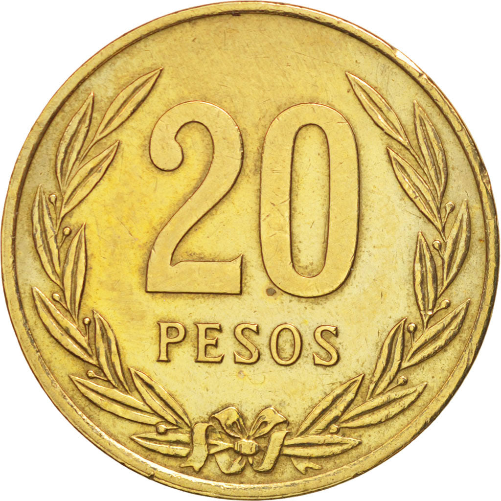 Coin, Colombia, 20 Pesos, 1982, AU(50-53), Aluminum-Bronze, KM:271