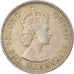 Moneta, Mauritius, Elizabeth II, 1/4 Rupee, 1964, BB, Rame-nichel, KM:36