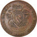 Moneta, Belgia, Leopold I, 2 Centimes, 1846, AU(55-58), Miedź, KM:4.2