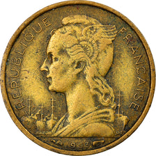 Monnaie, Madagascar, 10 Francs, 1953, Paris, TB+, Aluminum-Bronze, KM:6