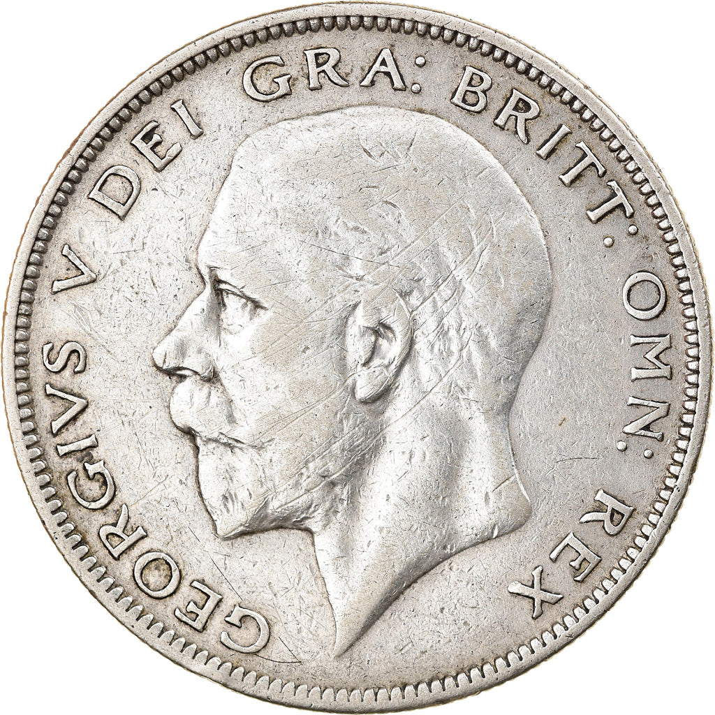 Moneta, Gran Bretagna, George V, 1/2 Crown, 1933, BB, Argento, KM:835