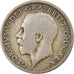 Coin, Great Britain, George V, 6 Pence, 1921, VF(20-25), Silver, KM:815a.1