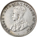 Coin, Ceylon, George V, 10 Cents, 1925, AU(55-58), Silver, KM:104a