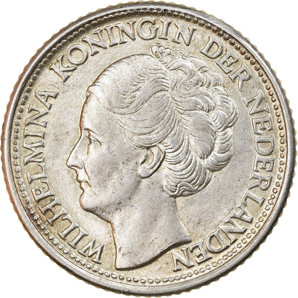 Monnaie, Curacao, 1/4 Gulden, 1944, Denver, USA, SUP, Argent, KM:44