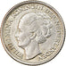 Monnaie, Curacao, 1/4 Gulden, 1944, Denver, USA, SUP, Argent, KM:44