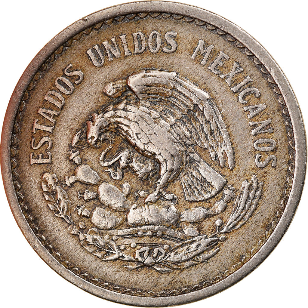 Moneda, México, 10 Centavos, 1942, Mexico City, MBC, Cobre - níquel, KM:432