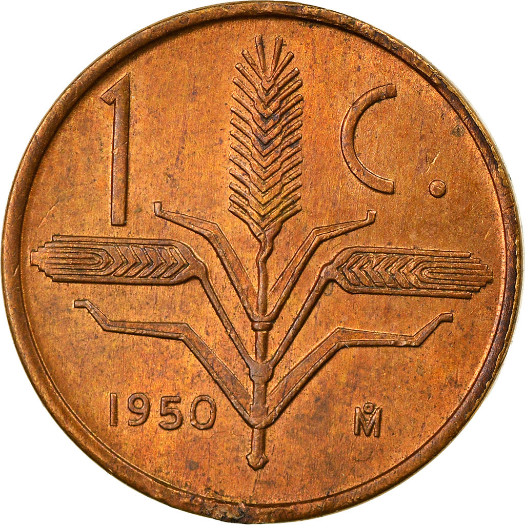 Moneta, Mexico, Centavo, 1950, Mexico City, VF(30-35), Mosiądz, KM:417