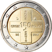 Belgium, 2 Euro, 2014, 150e anniversaire de la fondation de la Croix-Rouge de