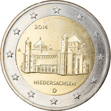 Germany, 2 Euro, Niedersachsen, 2014, Berlin, AU(55-58), Bi-Metallic, KM:New