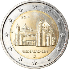 Germany, 2 Euro, 2014, Munich, AU(55-58), Bi-Metallic, KM:New