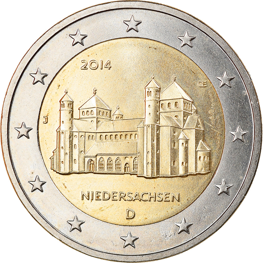 Allemagne, 2 Euro, Niedersachsen, 2014, Hambourg, SUP, Bi-Metallic, KM:New