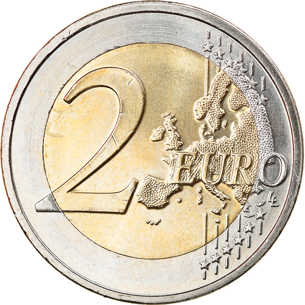 Greece, 2 Euro, Star, 2014, AU(55-58), Bi-Metallic, KM:New