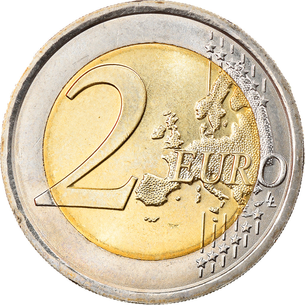 Italy, 2 Euro, Galileo Galilei, 2014, AU(55-58), Bi-Metallic, KM:New