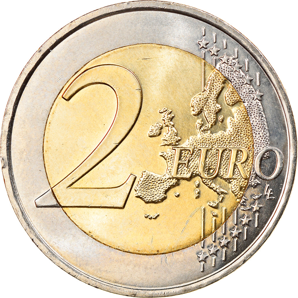 Francja, 2 Euro, 2014, KM 2174, AU(55-58), Bimetaliczny, Gadoury:18