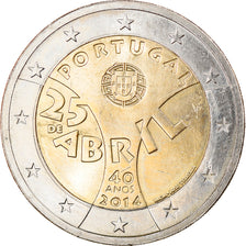 Portugal, 2 Euro, Revolution Oeillets, 2014, Lisbon, PR, Bi-Metallic, KM:New
