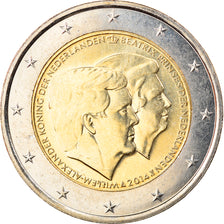 Netherlands, 2 Euro, 2014, AU(55-58), Bi-Metallic, KM:356