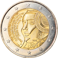 France, 2 Euro, 2015, SUP, Bi-Metallic, KM:New