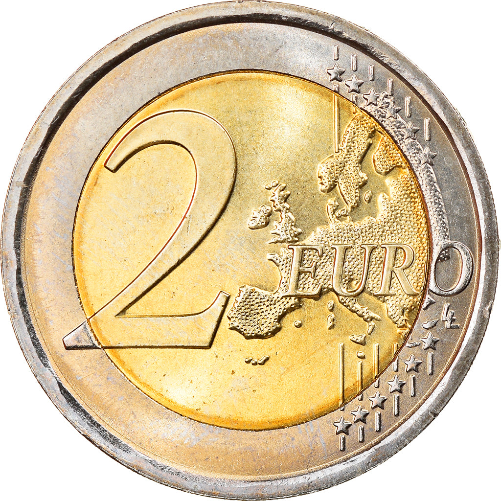 Italia, 2 Euro, Dante Alighieri, 2015, SPL, Bi-metallico, KM:New