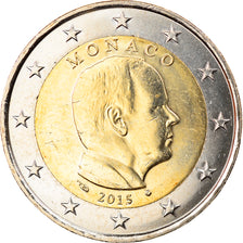Monaco, 2 Euro, 2015, Paris, SPL, Bi-metallico, KM:New