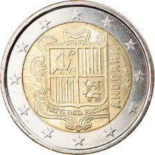 Andorra, 2 Euro, 2014, AU(55-58), Bi-Metallic, KM:New
