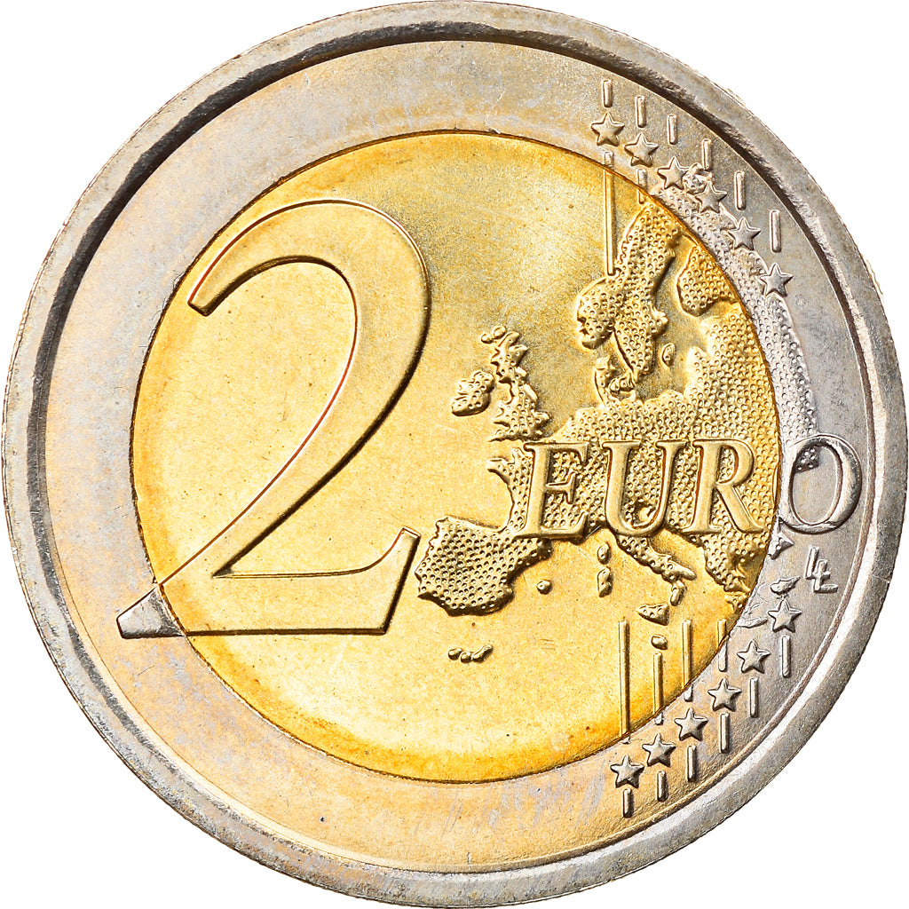 San Marino, 2 Euro, Bramante Lazzari, 2014, MS(63), Bi-Metallic, KM:New