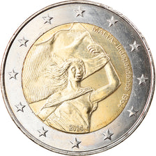 Malta, 2 Euro, Indépendance, 2014, Paris, MS(63), Bi-Metallic, KM:New