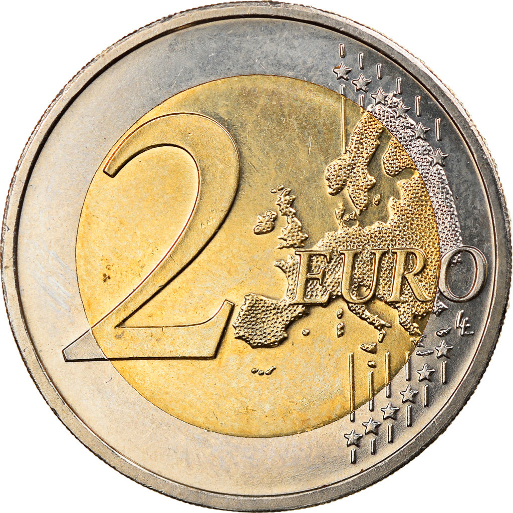 Latvia, 2 Euro, 2014, Stuttgart, MS(63), Bi-Metallic, KM:157
