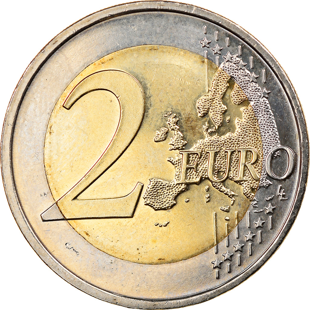 Latvia, 2 Euro, Riga, 2014, Stuttgart, MS(63), Bi-Metallic, KM:157