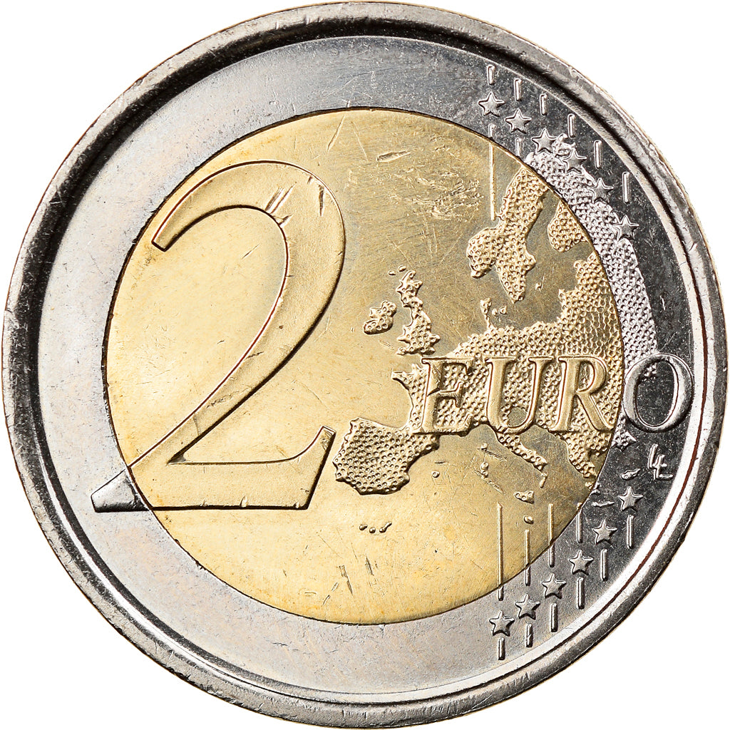 Spain, 2 Euro, Parc Guell, 2014, Madrid, AU(50-53), Bi-Metallic, KM:New