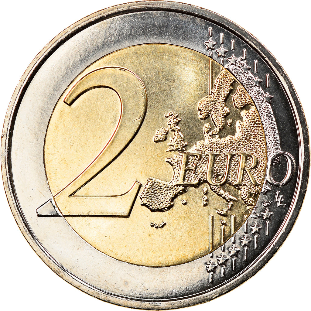 Frankrijk, 2 Euro, Le Bleuet de France, 2018, Paris, UNC-, Bi-Metallic, KM:New