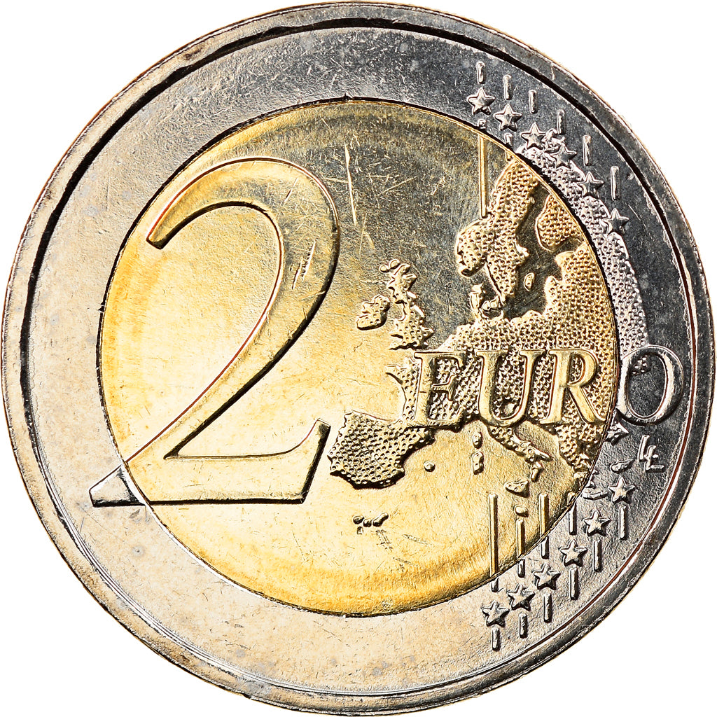 Grecia, 2 Euro, Kostís Palamás, 2018, SPL, Bi-metallico, KM:New