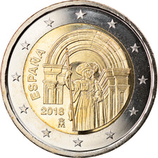 Spain, 2 Euro, Saint-Jacques de Compostelle, 2018, MS(63), Bi-Metallic, KM:New