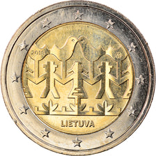 Lithuania, 2 Euro, Festival de la chanson et de la danse, 2018, MS(63)