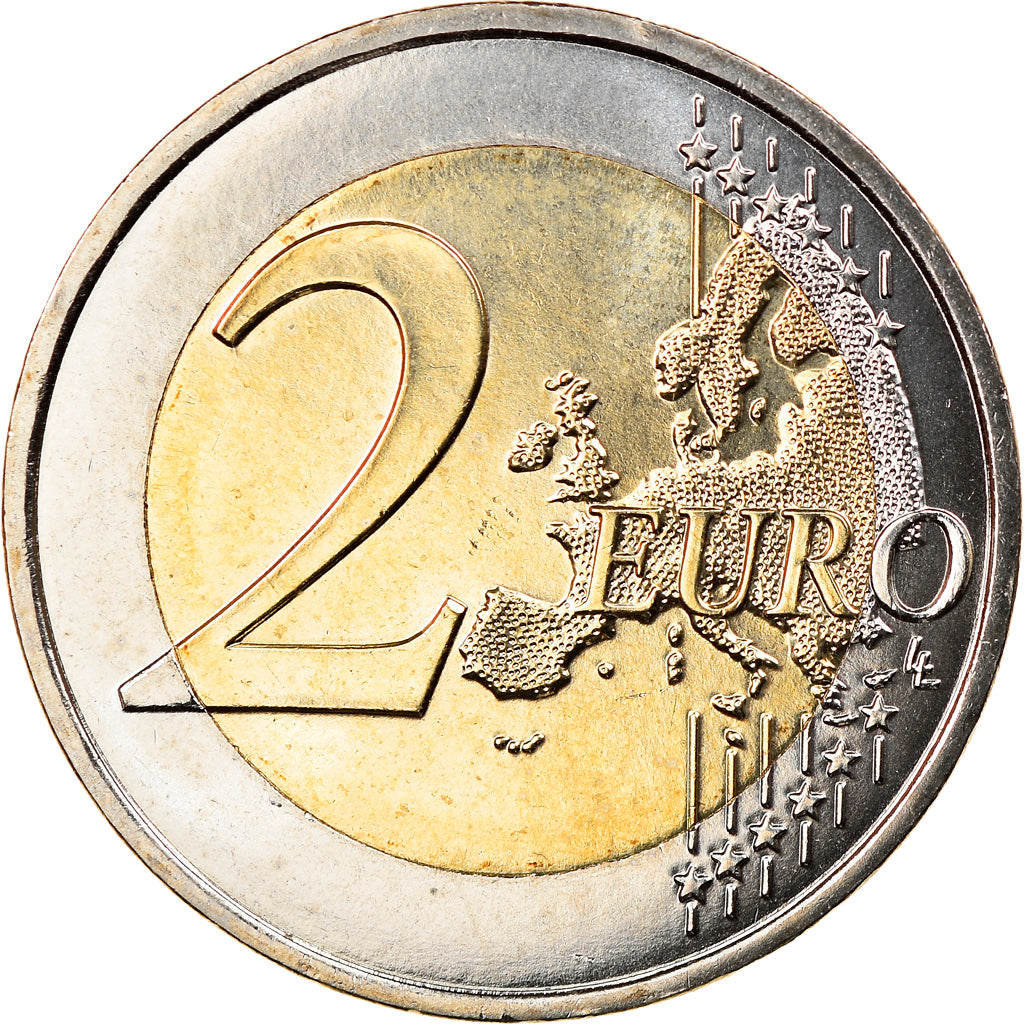 Monaco, 2 Euro, 2018, Albert Umlauf Münze, UNZ, Bi-Metallic, Gadoury:MC 195