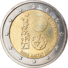 Coin, Estonia, 2 Euro, 2018, l'indépendance de l'Estonie, AU(55-58)