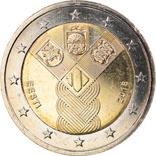 Estonia, 2 Euro, 2018, l'indépendance de l'Estonie, SUP, Bi-Metallic, KM:New