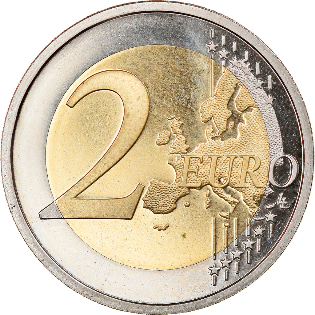 Monaco, 2 Euro, 2018, BE, FDC, Bi-metallico, KM:New