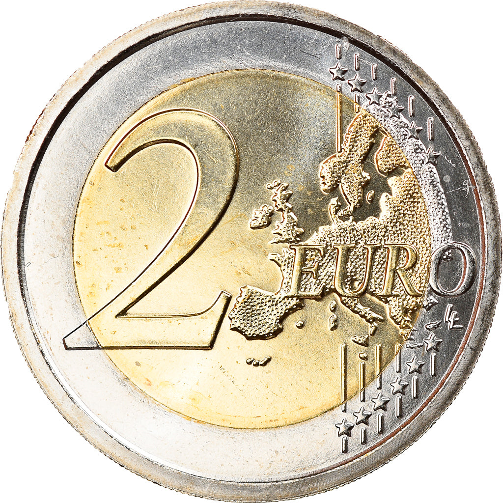 San Marino, 2 Euro, 2018, naissance du Tintoret, SPL, Bi-Metallic, KM:New