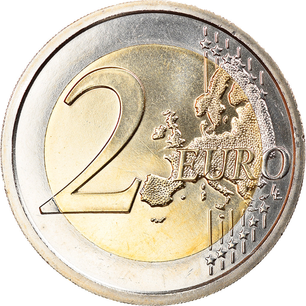 Vaticano, 2 Euro, 2018, Padre Pio, SC, Bimetálico, KM:New